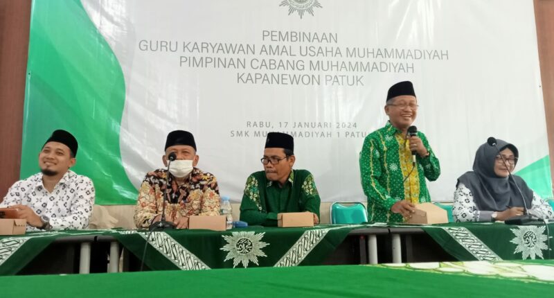 Roadshow Pembinaan Tenaga Kependidikan Muhammadiyah dan Aisyiyah Gunungkidul
